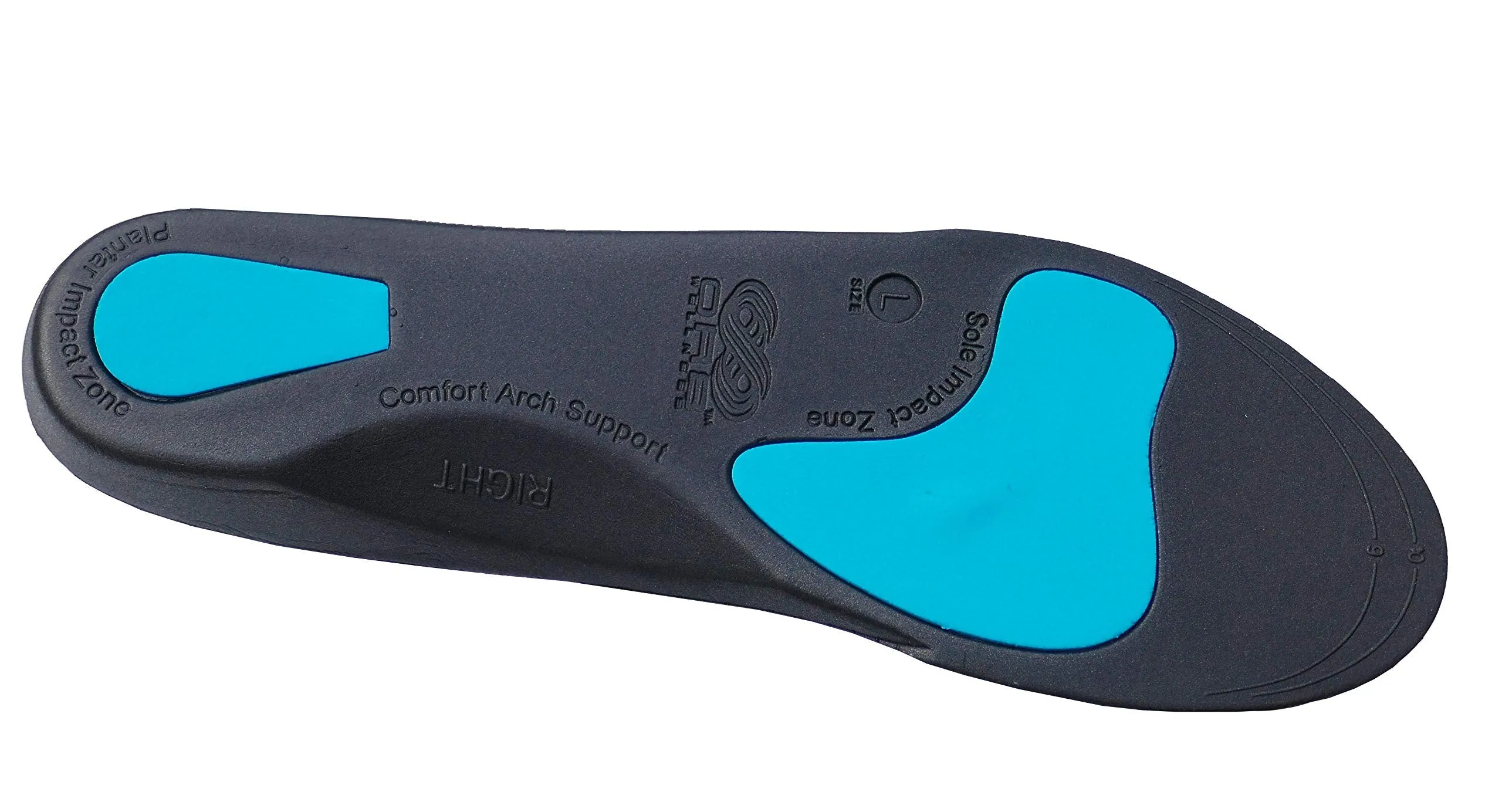 2 Pairs Plantar Fasciitis Orthotic Insoles Arch Support Shoe Boot Inserts Women Men Insole Flat Feet Insert ORTHO ACTIVE Series X-Large 11-12.5