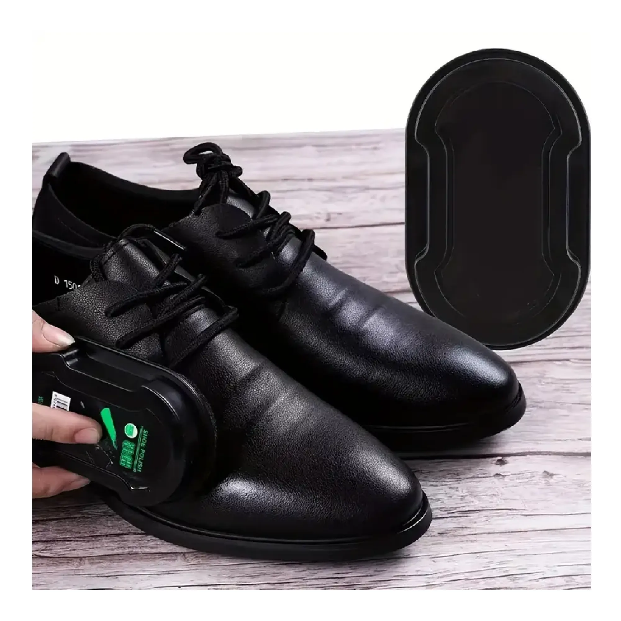 3pcs, Shoe Polish Wax Sponge Brush, Black And Colorless Universal Leather Shoe Maintenance Oil, Double-sided Shoe Polish Sponge, Portable Shoe Cleaning Sponge Brush, Cleaning Supplies, Cleaning Tool, Back To School Supplies