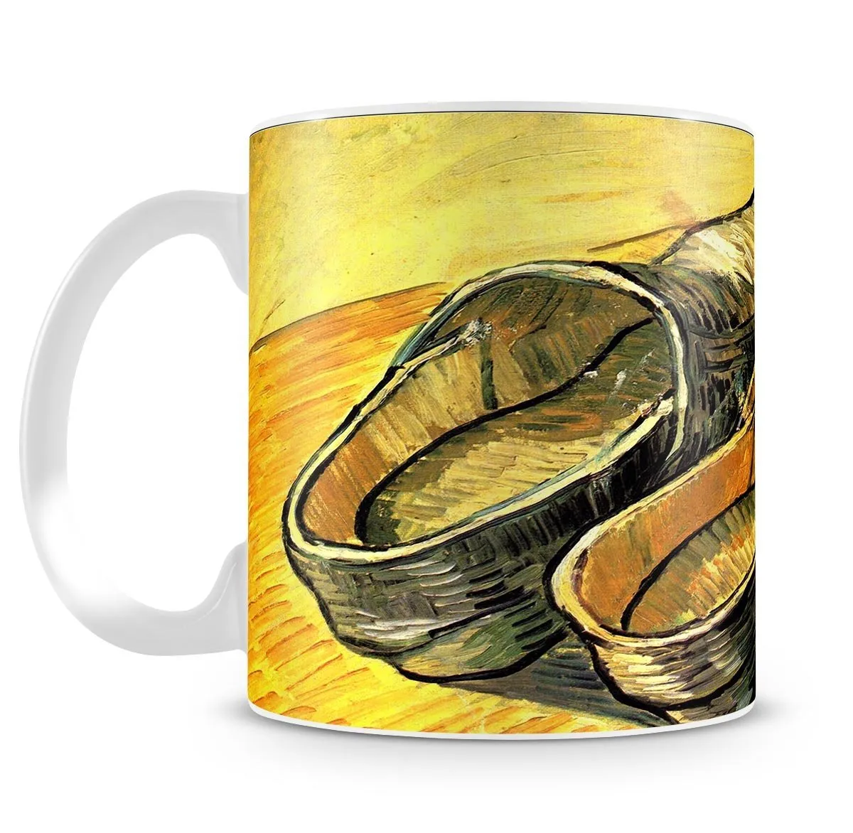 A Pair of Leather Clogs by Van Gogh Mug