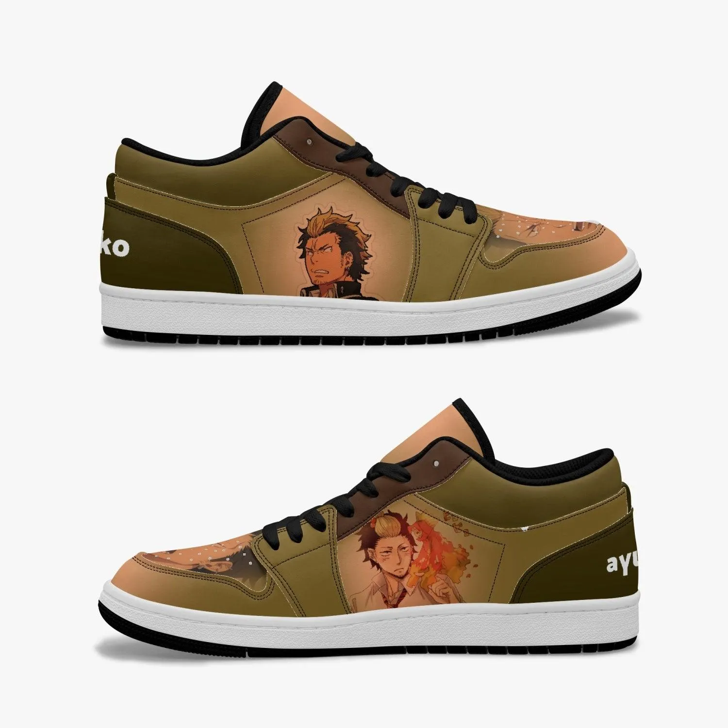 AO No Exorcist Bon Suguro JD1 Low Anime Shoes