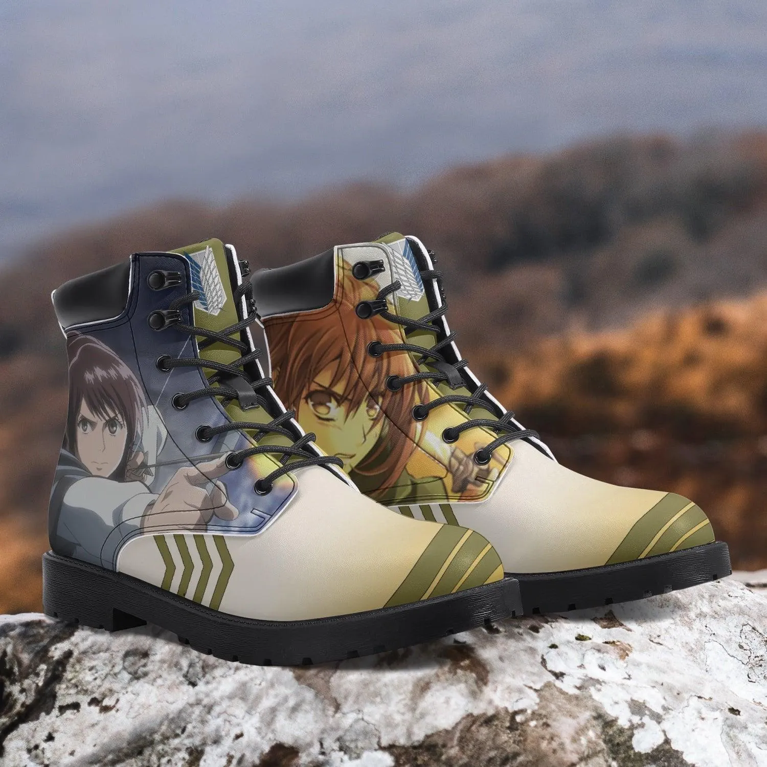 Attack On Titan Sasha Braus All-Season Anime Boots
