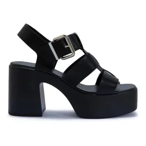 DAHLIA1 CHUNKY PLATFROM GLADIATOR SANDAL