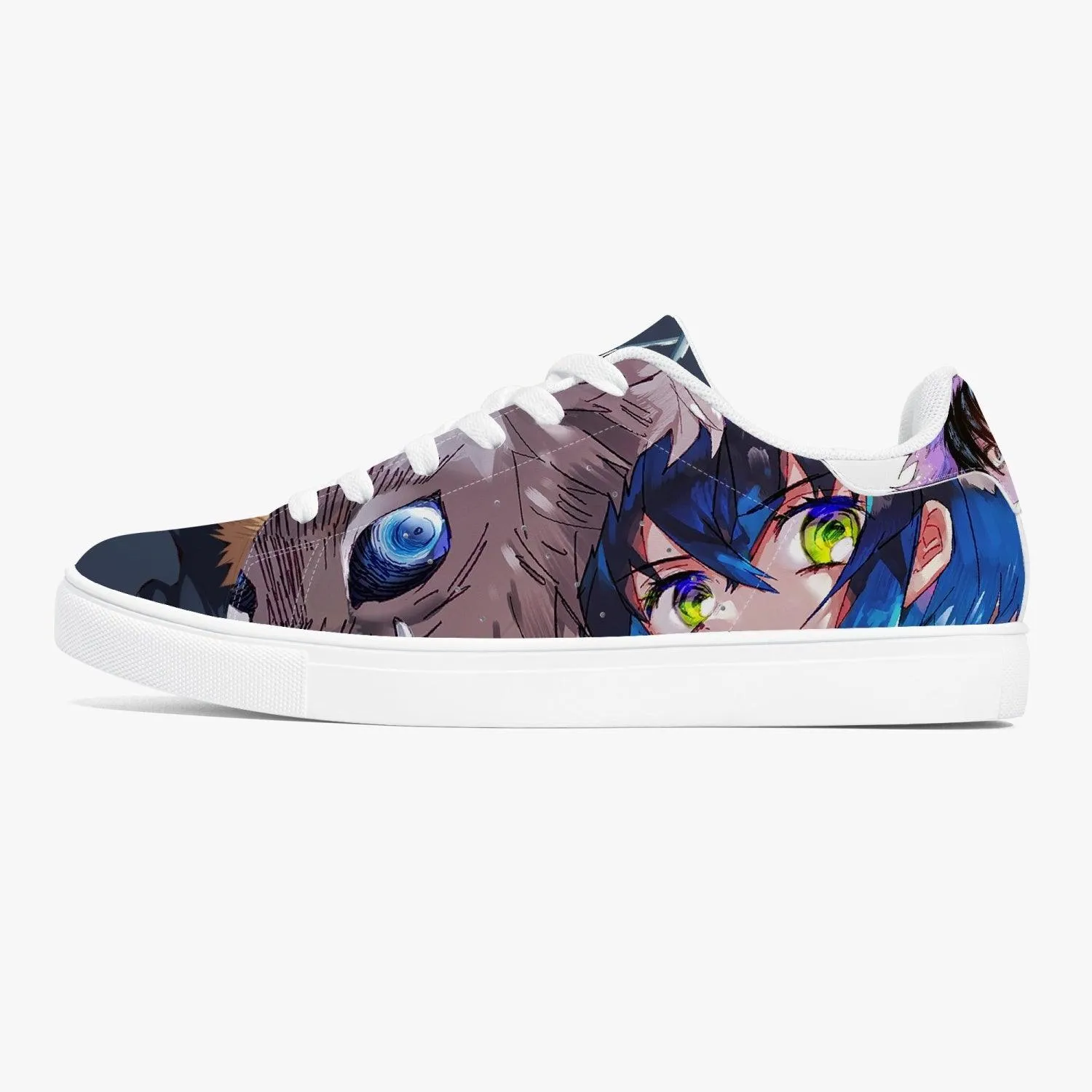 Demon Slayer Hashibira Inosuke Skate Anime Shoes
