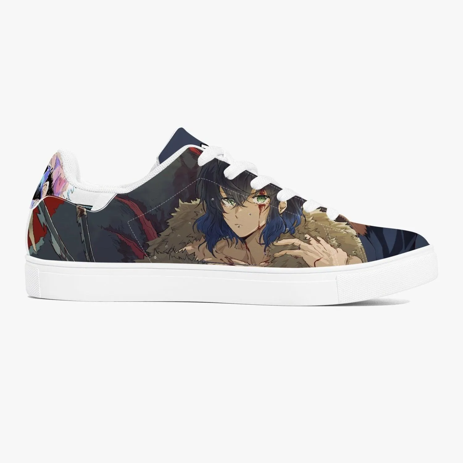 Demon Slayer Hashibira Inosuke Skate Anime Shoes