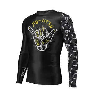 DIYUME Grappling Rashguard Go Train