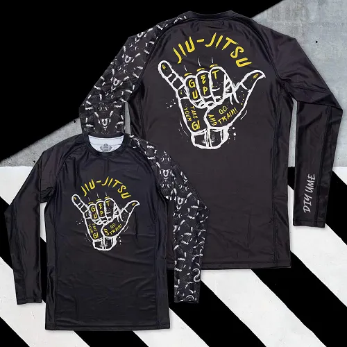 DIYUME Grappling Rashguard Go Train