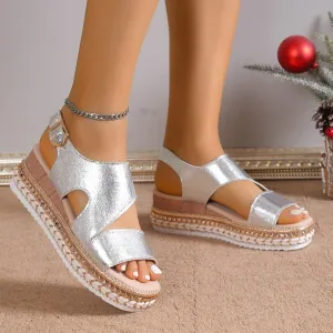 Jhera | Glam Platform Sandals