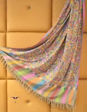 Kani Pashmina Shawl Grey 5198