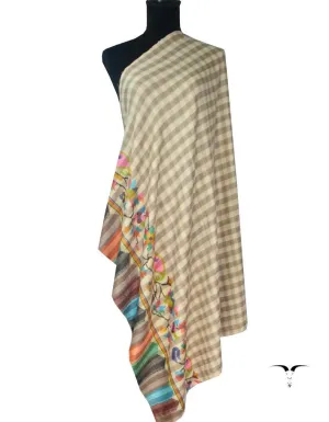 Kani Pashmina Shawl Natural 5253
