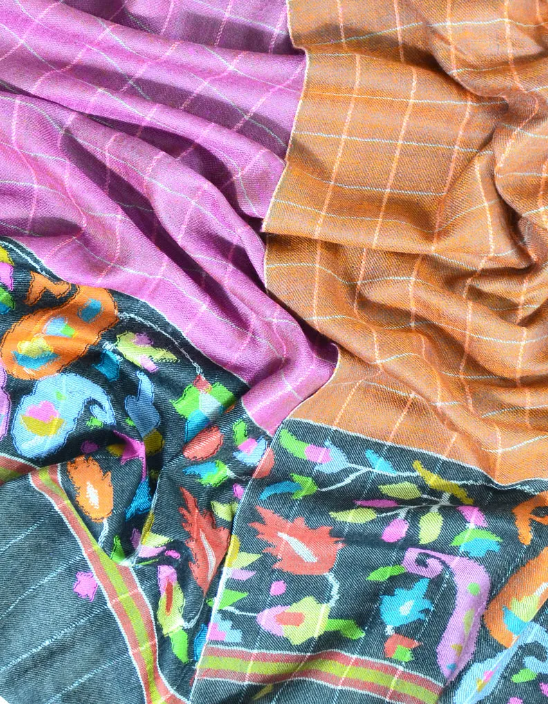 Kani Pashmina Shawl Reversible 5254