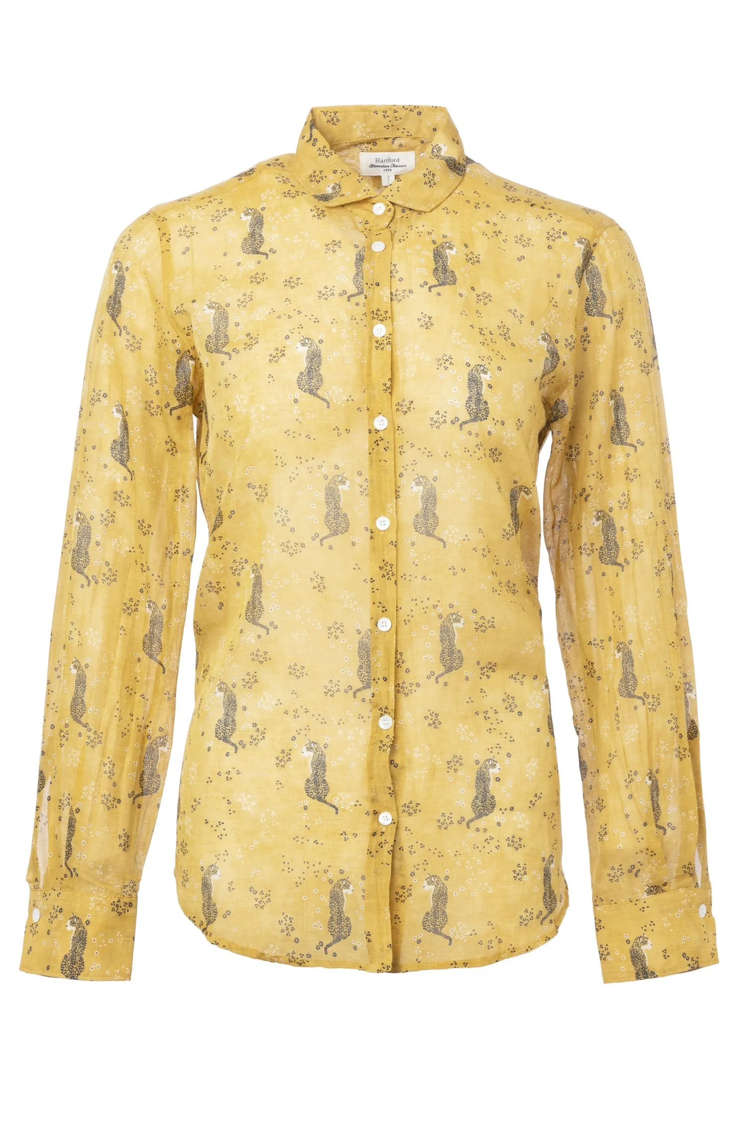 Leopard Printed Classic Shirt