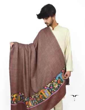 Maroon Kani Pashmina Shawl 5713