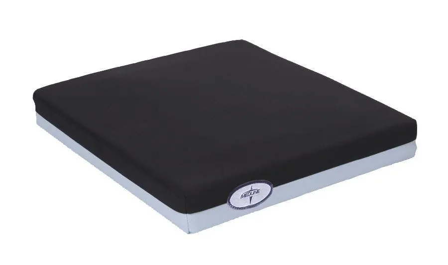 Medline Gel Foam Pressure Redistribution Cushions: 16" x 16", 1 Count
