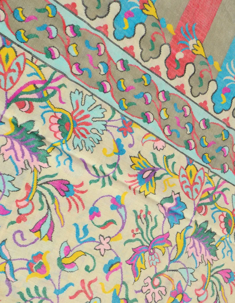 Multicoloured Kani Pashmina Shawl 5066