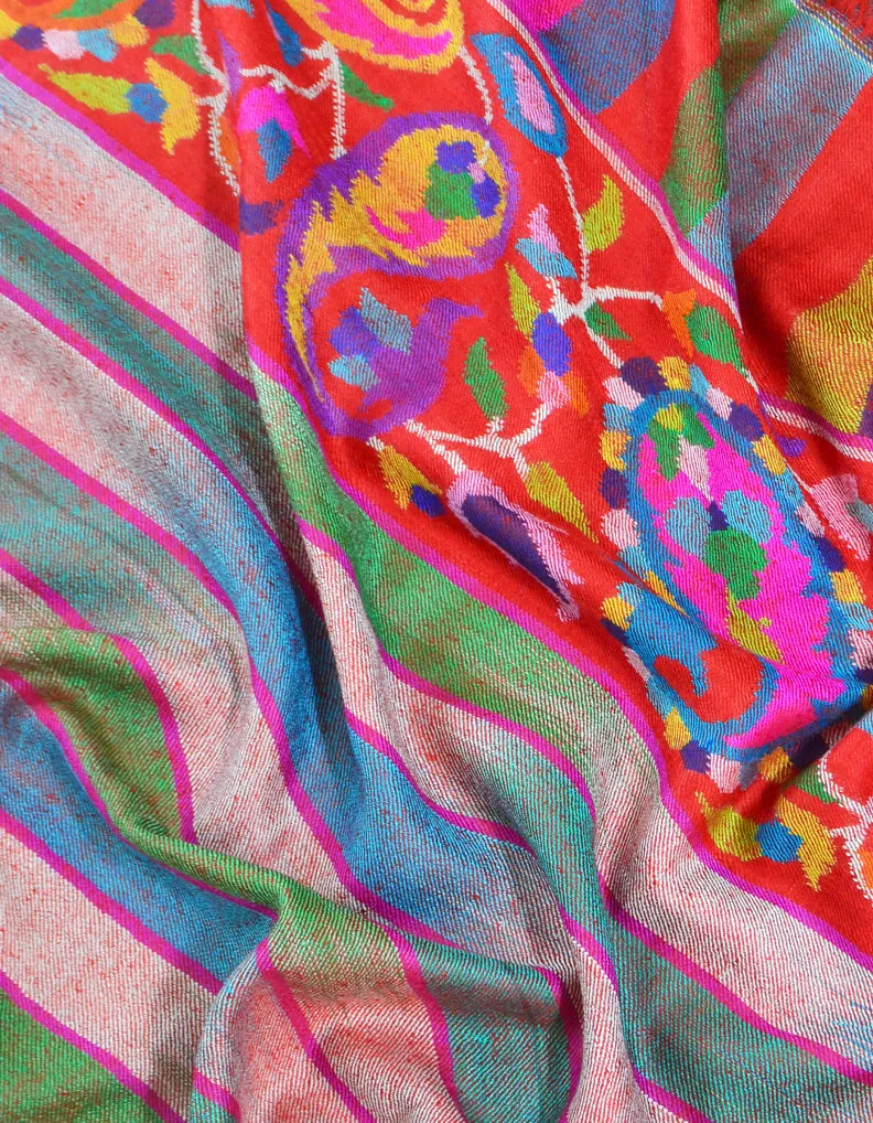 Multicoloured Kani Pashmina Shawl 5104