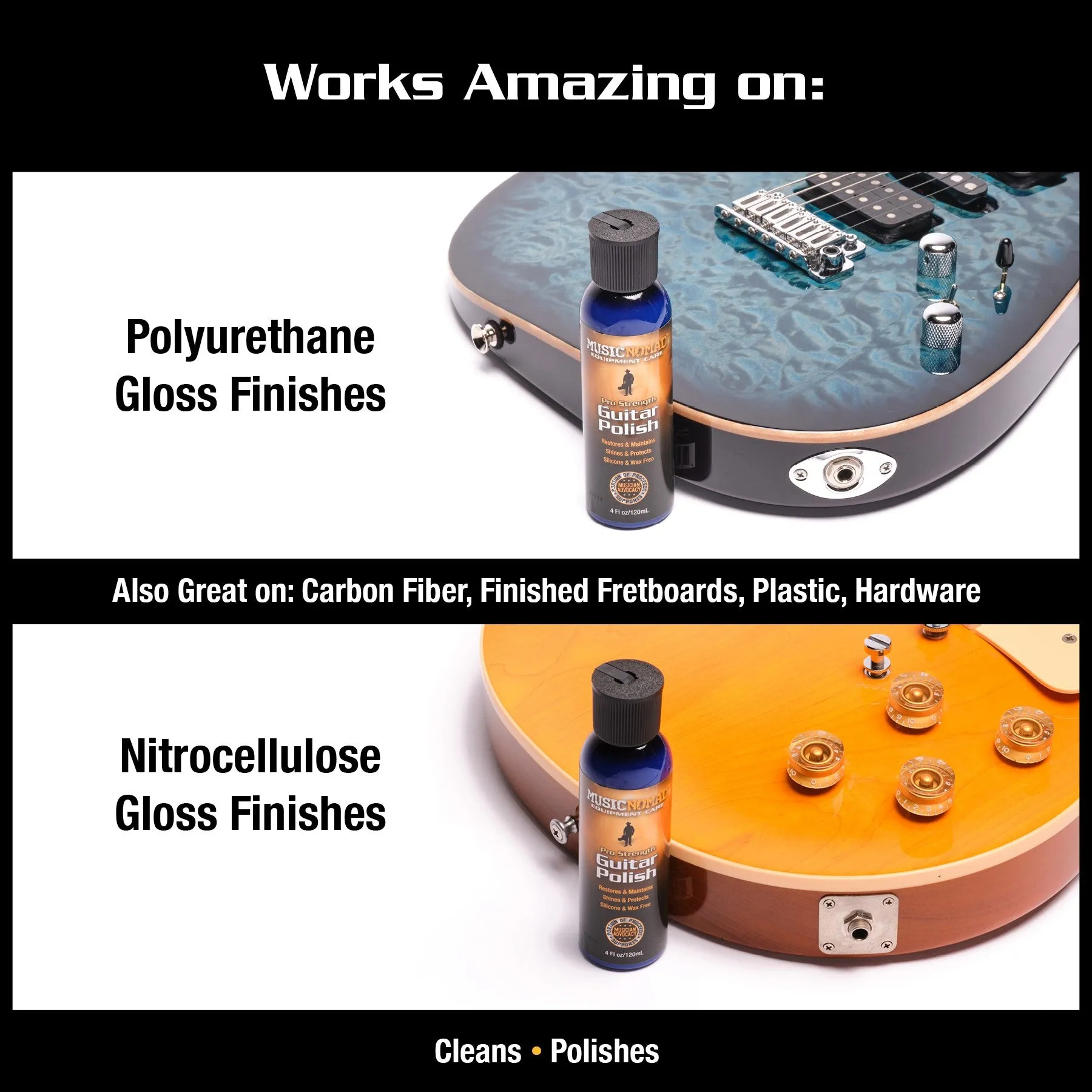 Music Nomad MN101 Guitar Polish - Pro Strength Formula