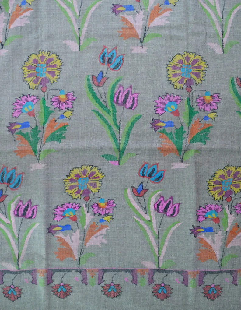 Natural Kani Pashmina Shawl 5525