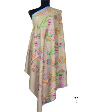 Natural Kani Pashmina Shawl 5525