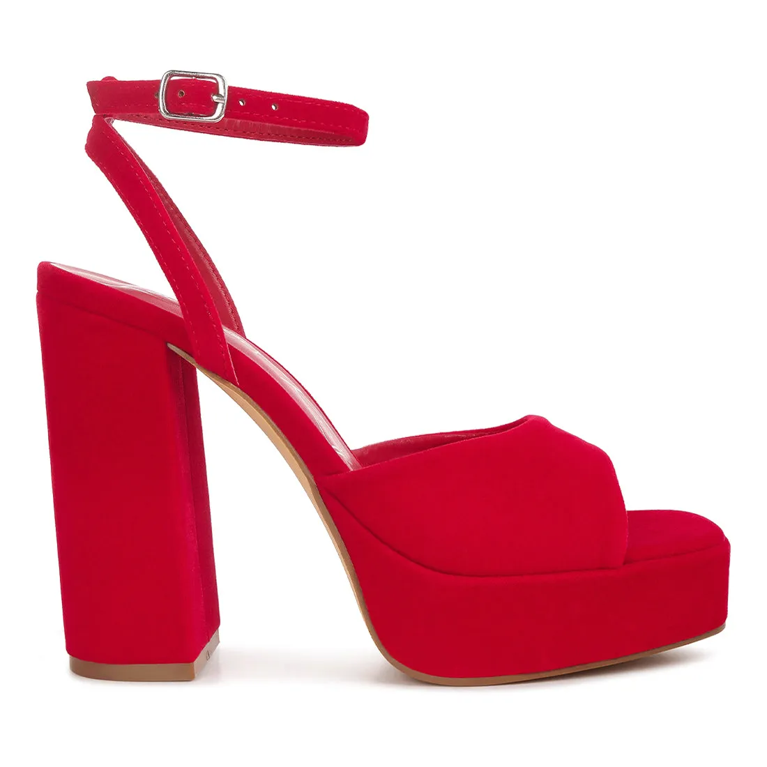 Platform Block Heel Sandals