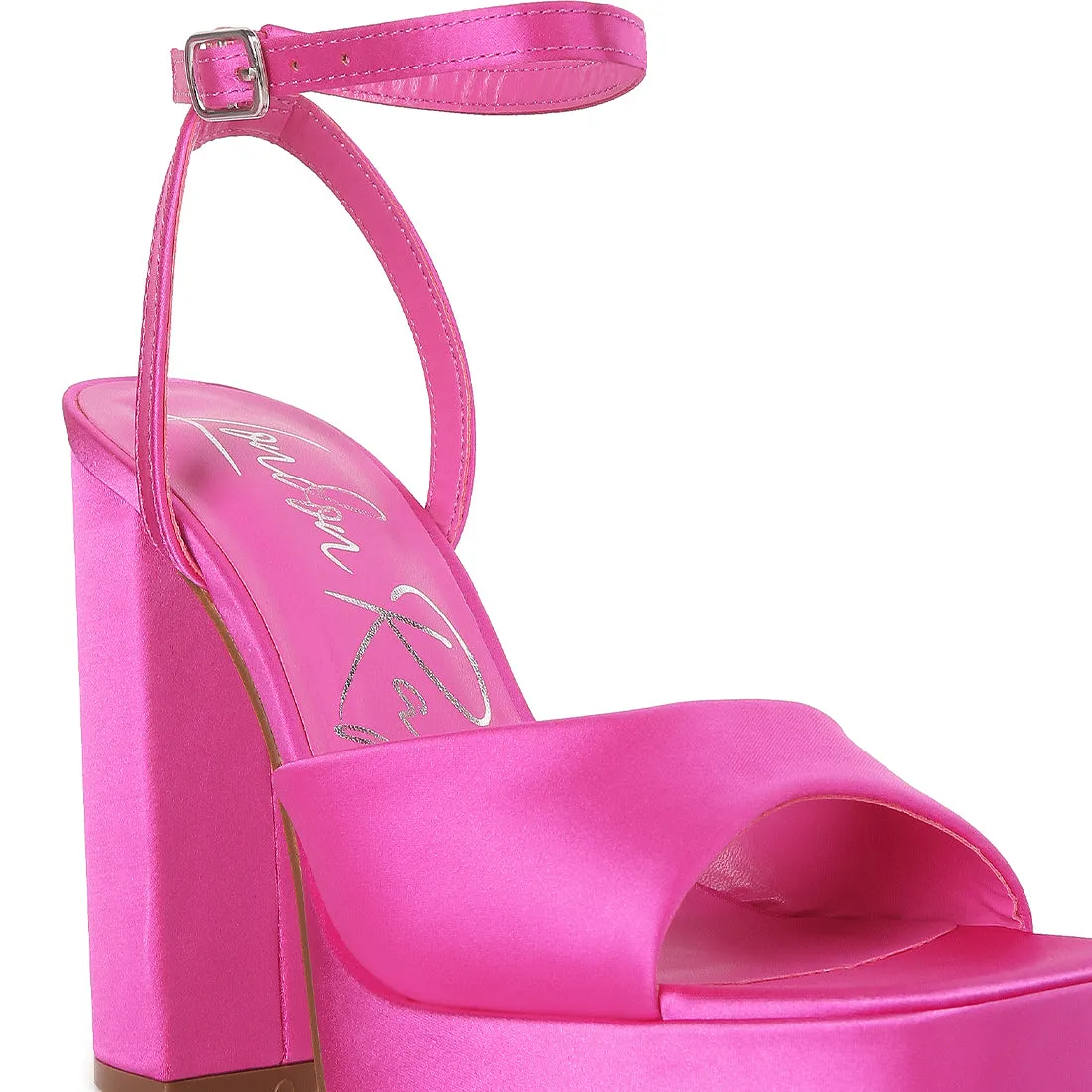 Platform Block Heel Sandals