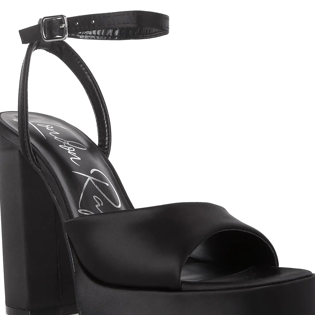 Platform Block Heel Sandals