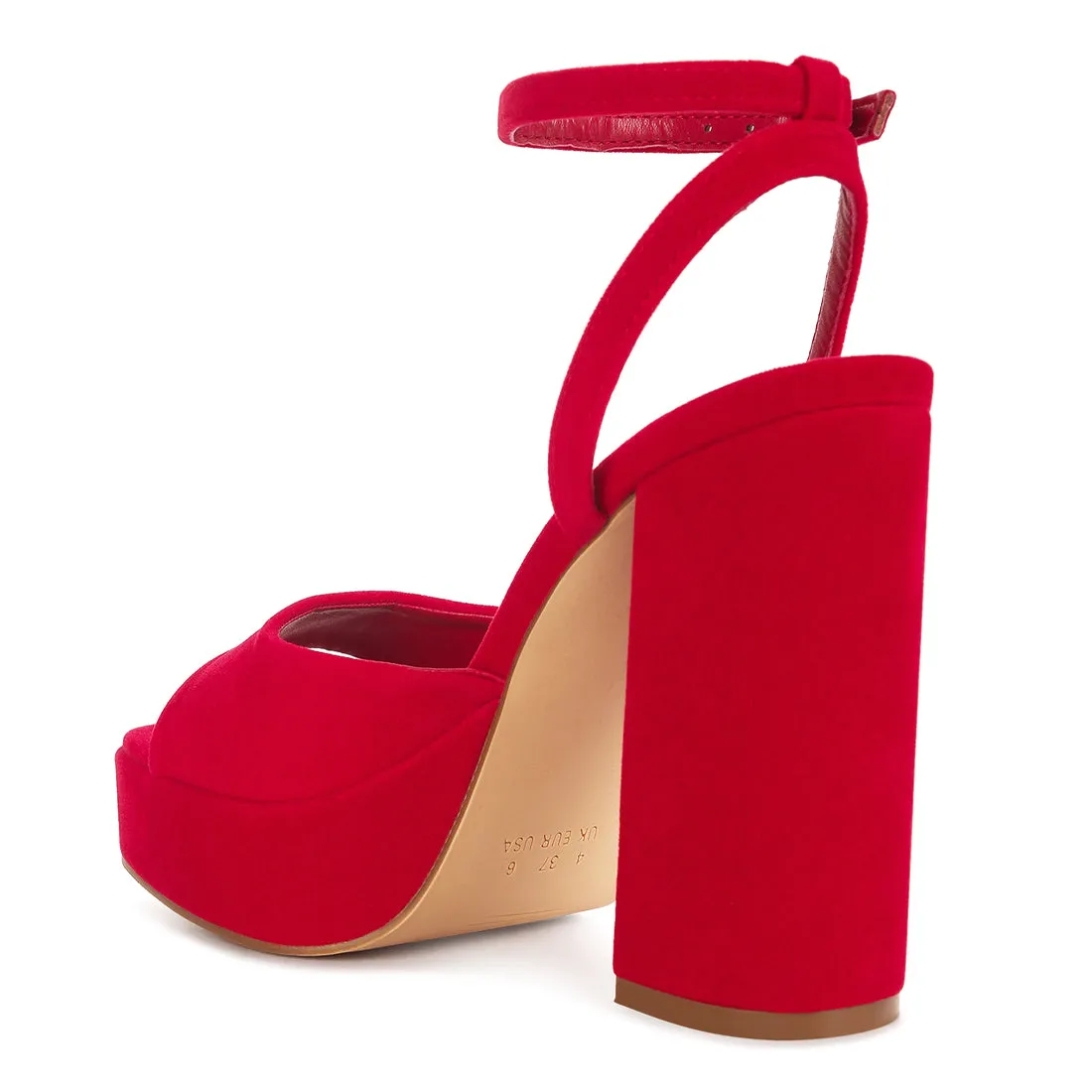 Platform Block Heel Sandals