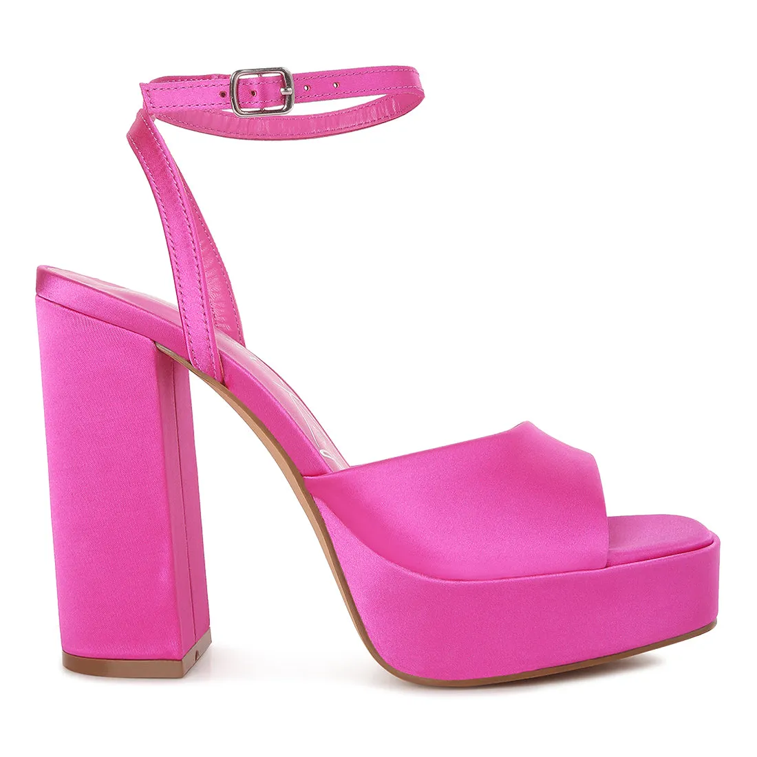 Platform Block Heel Sandals