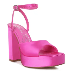 Platform Block Heel Sandals