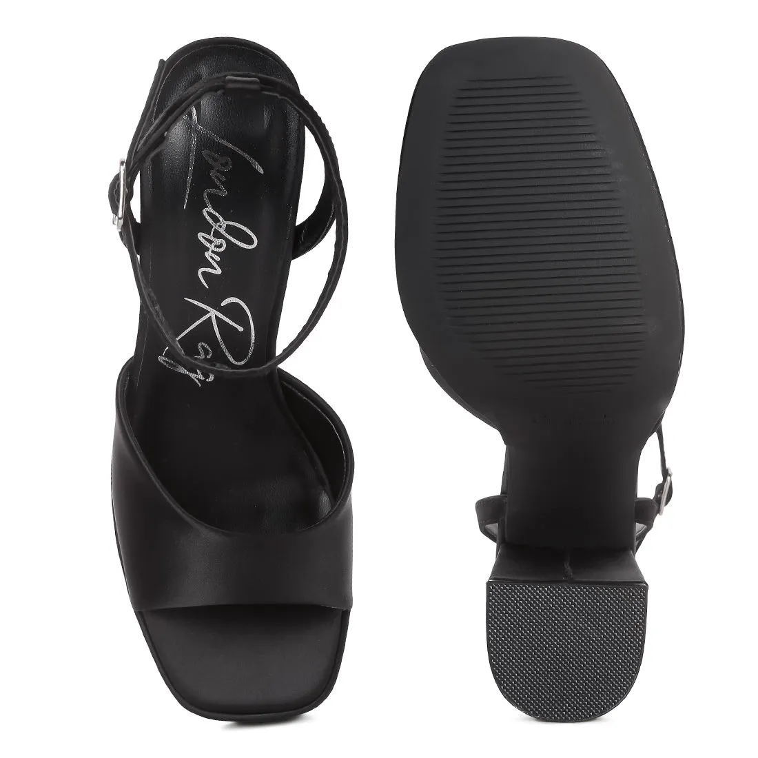 Platform Block Heel Sandals