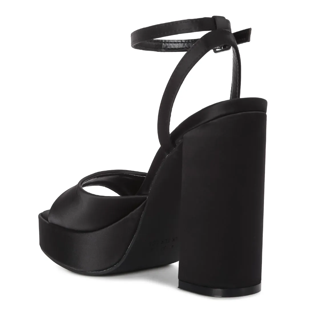 Platform Block Heel Sandals