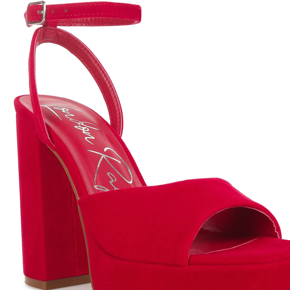 Platform Block Heel Sandals