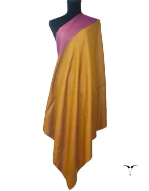Reversible Pashmina Shawl Pink & Mustard 5223