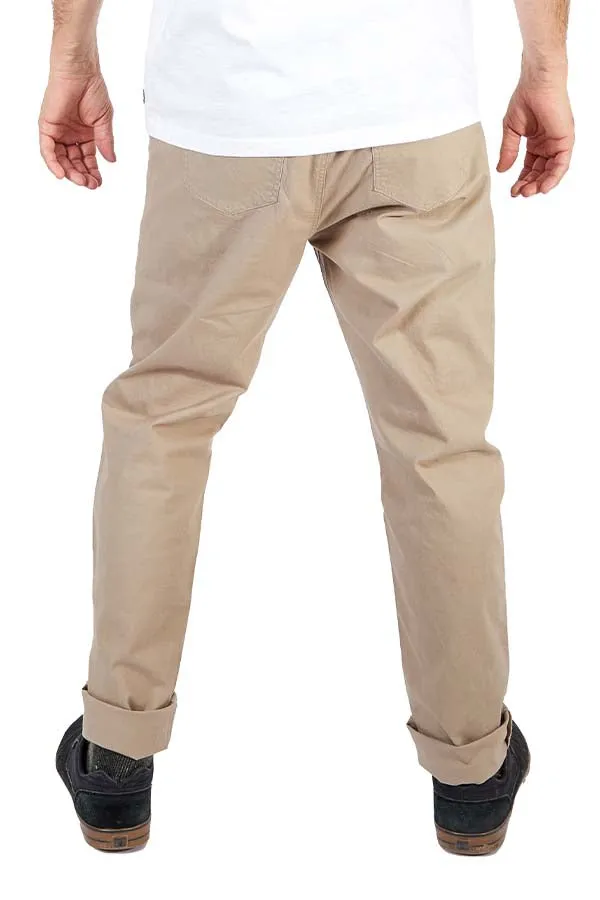 Silver Ashton Twill Pants