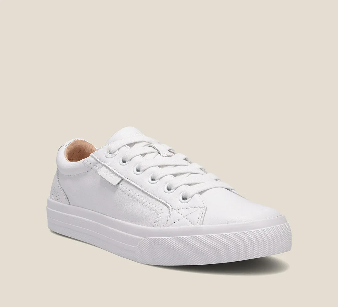 Women's Plim Soul Lux Shoe - White Leather